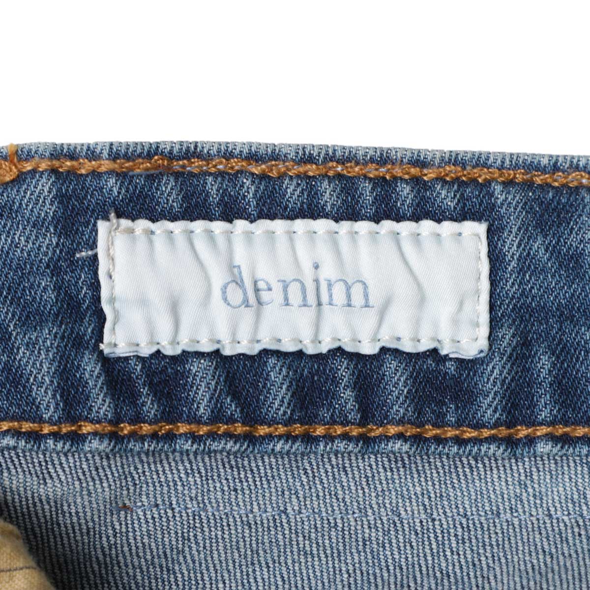 entre amis アントレアミ ボタンフライジーンズ/5 TK DENIM CORTO【大きいサイズあり】 メンズ