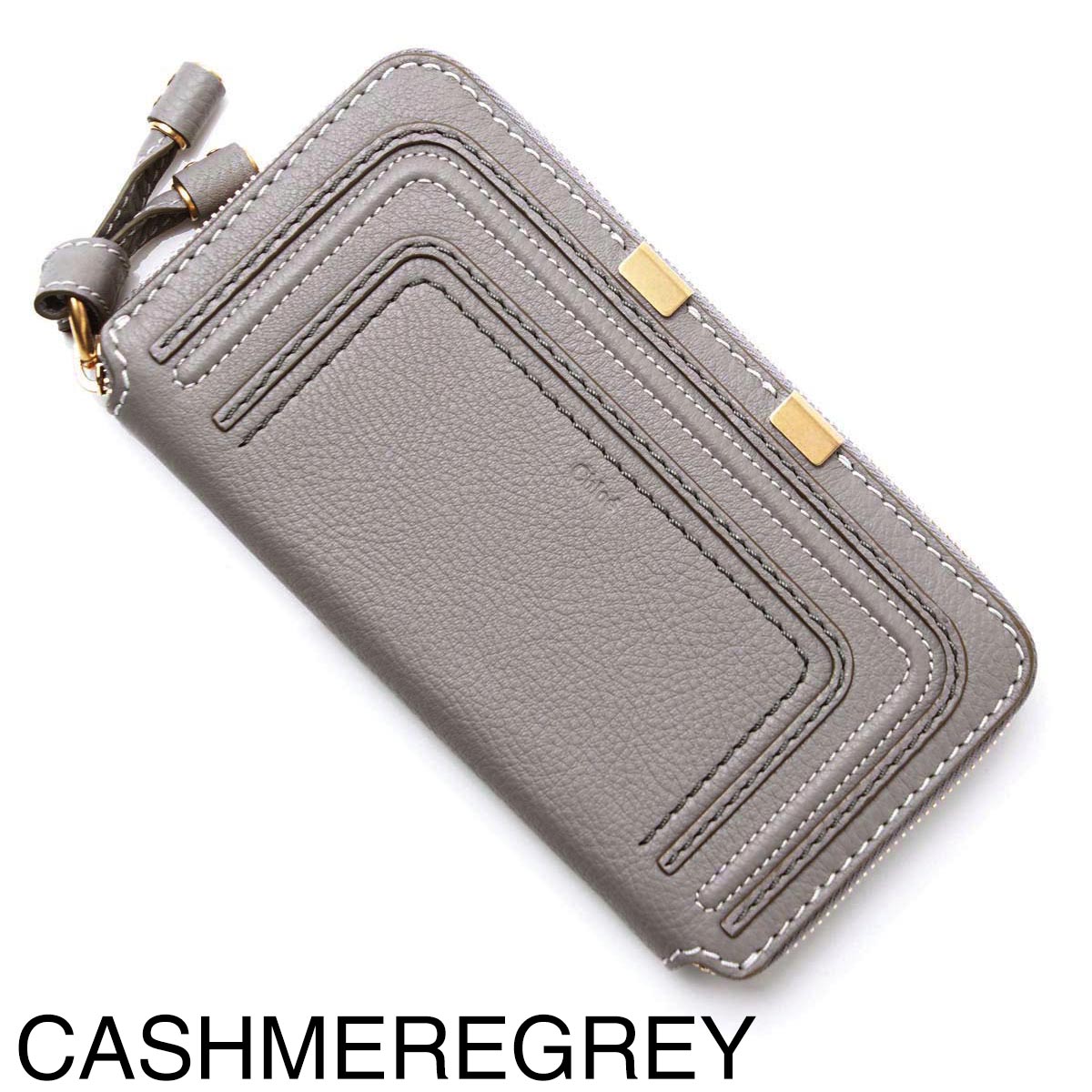 Chloe クロエ ラウンドファスナー 長財布 小銭入れ付き/MARCIE マーシー レディース