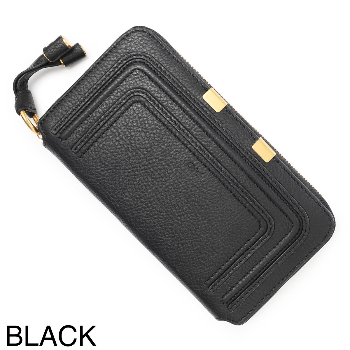 Chloe クロエ ラウンドファスナー 長財布 小銭入れ付き/MARCIE マーシー レディース