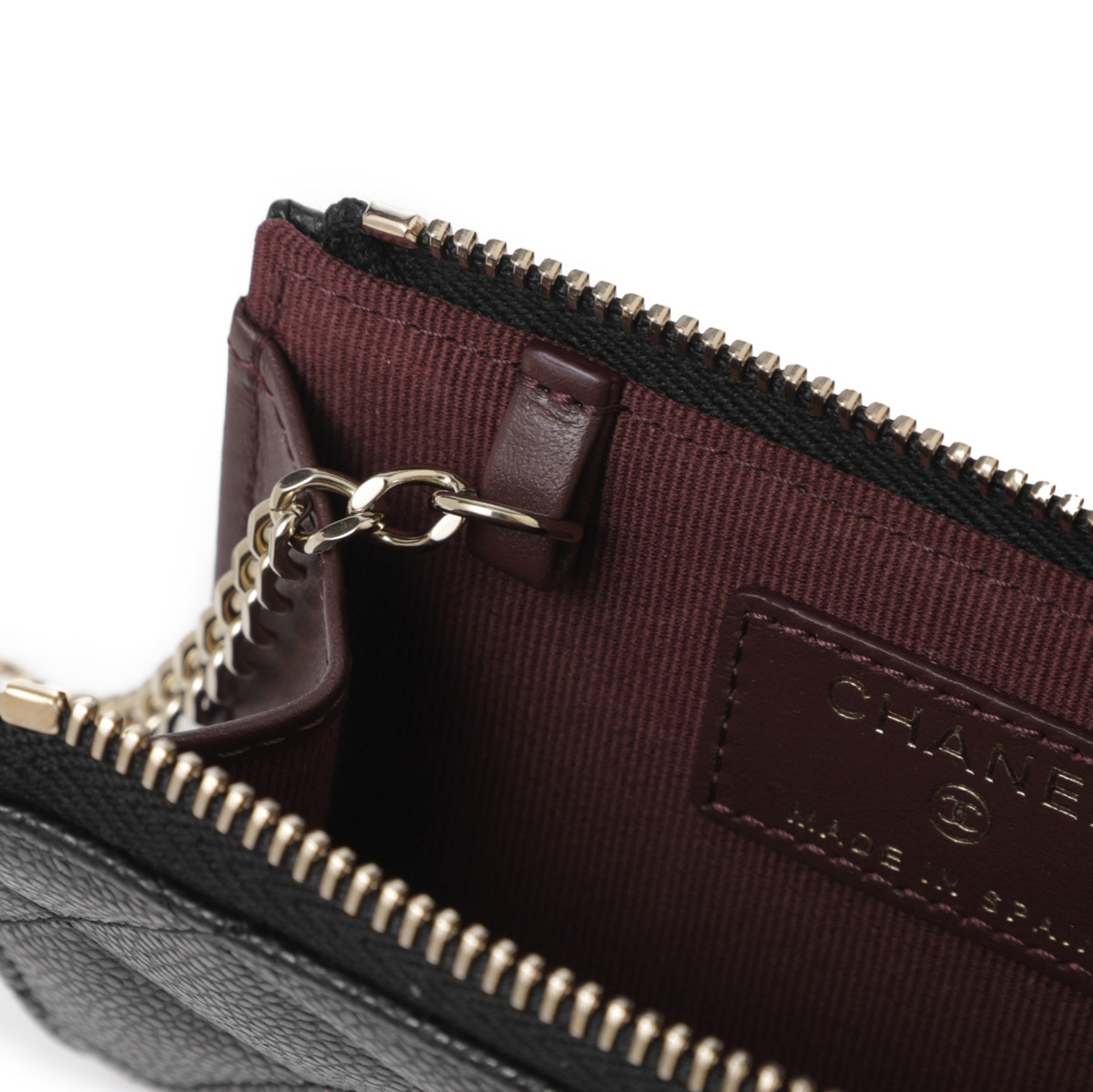 CHANEL シャネル コインケース キーリング付き/MATELASSE