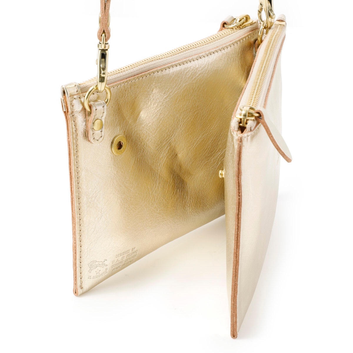 IL BISONTE 2wayクラッチバッグ　希少 楽天市場】イルビゾンテ バッグ クラッチバッグ 2WAYクラッチバッグ