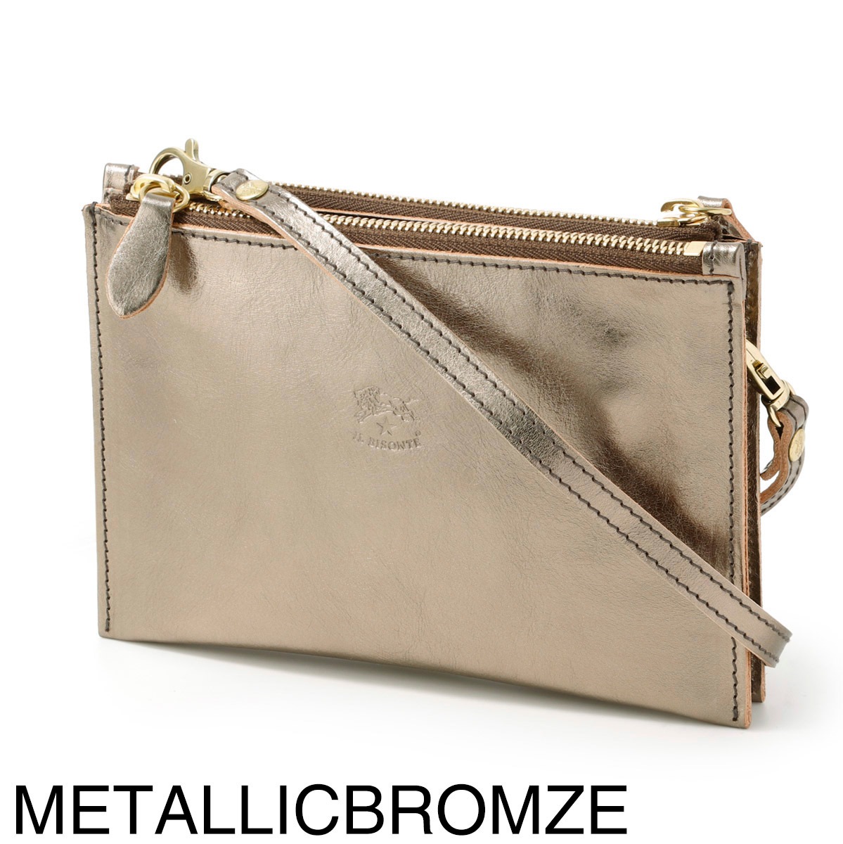 アウトレット】IL BISONTE イルビゾンテ ショルダーバッグ 2WAY