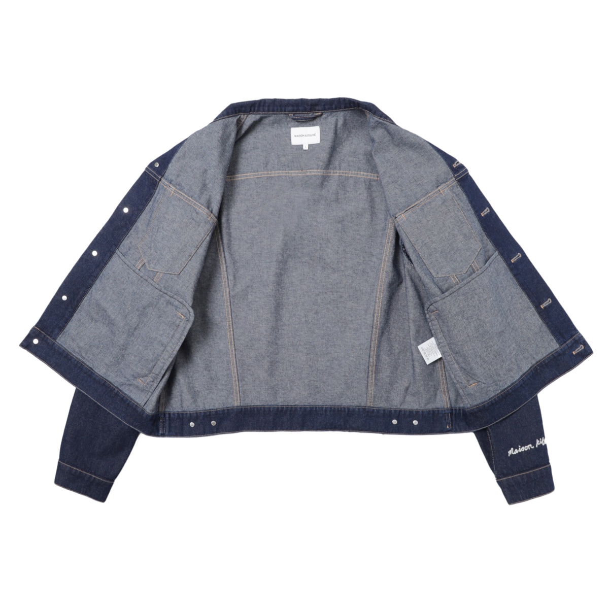 Maison Kitsune　デニムブルゾン MAISON KITSUNE メゾンキツネ デニムジャケット/TRUCKER DENIM