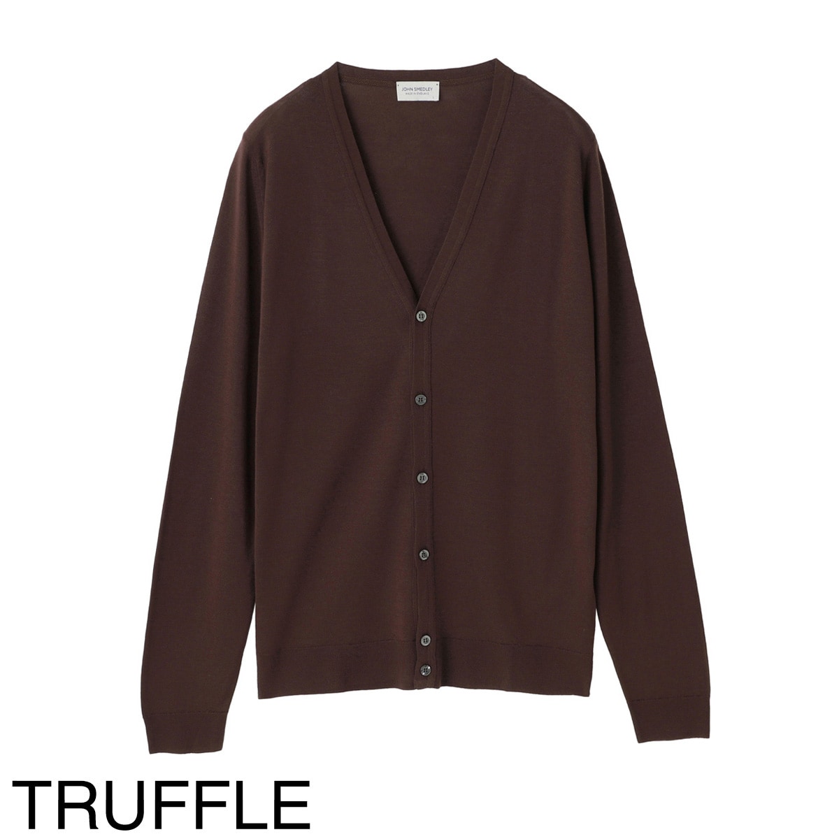 伊勢丹購入 ジョンスメドレー メリノエクストラファインウール カーディガン JOHN SMEDLEY ジョンスメドレー カーディガン/PETWORTH