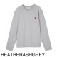 AMI アミ クルーネック 長袖Tシャツ/AMI DE COEUR LONG SLEEVES T-SHIRT