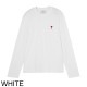 AMI アミ クルーネック 長袖Tシャツ/AMI DE COEUR LONG SLEEVES T-SHIRT
