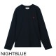 AMI アミ クルーネック 長袖Tシャツ/AMI DE COEUR LONG SLEEVES T-SHIRT
