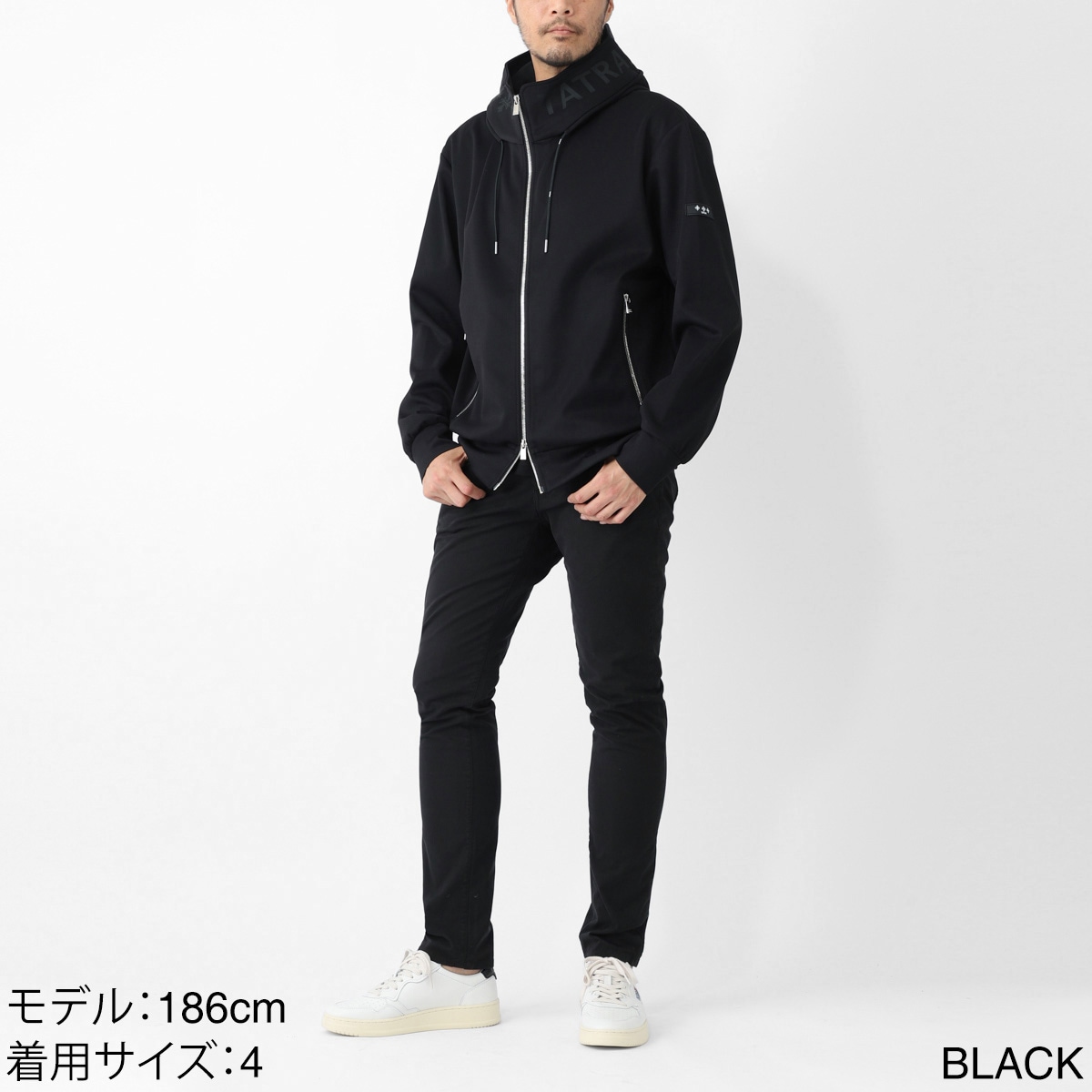 TATRAS ジャージフーデットブルゾン　Mサイズ TATRAS ジャージフーデットブルゾンMサイズ