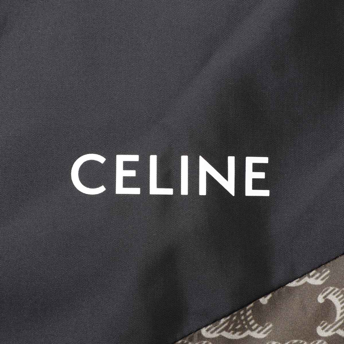 【アウトレット】CELINE セリーヌ ナイロンジャケット/フーデッドブルゾン メンズ