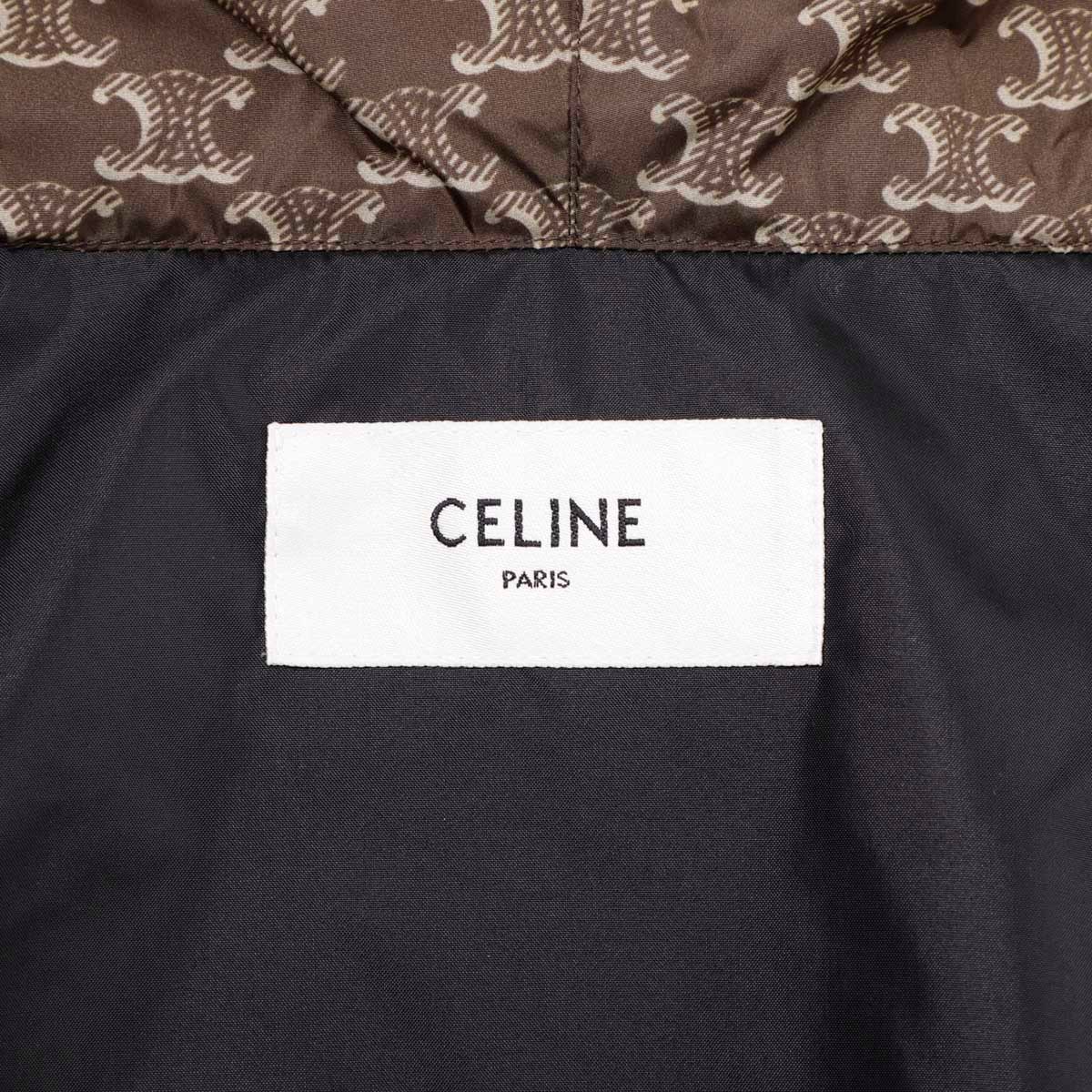 【アウトレット】CELINE セリーヌ ナイロンジャケット/フーデッドブルゾン メンズ