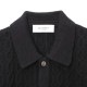 Les Deux レドゥ 半袖ニットシャツ/GARRETT KNITTED SHIRT メンズ