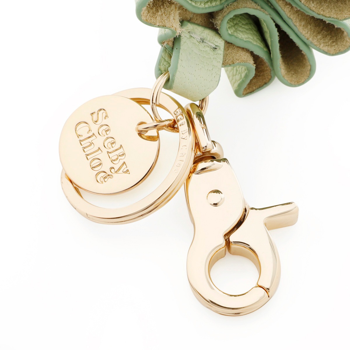 新品SEE  BY CHLOE  キーチャーム SEE BY CHLOE シーバイクロエ バッグチャーム キーホルダー