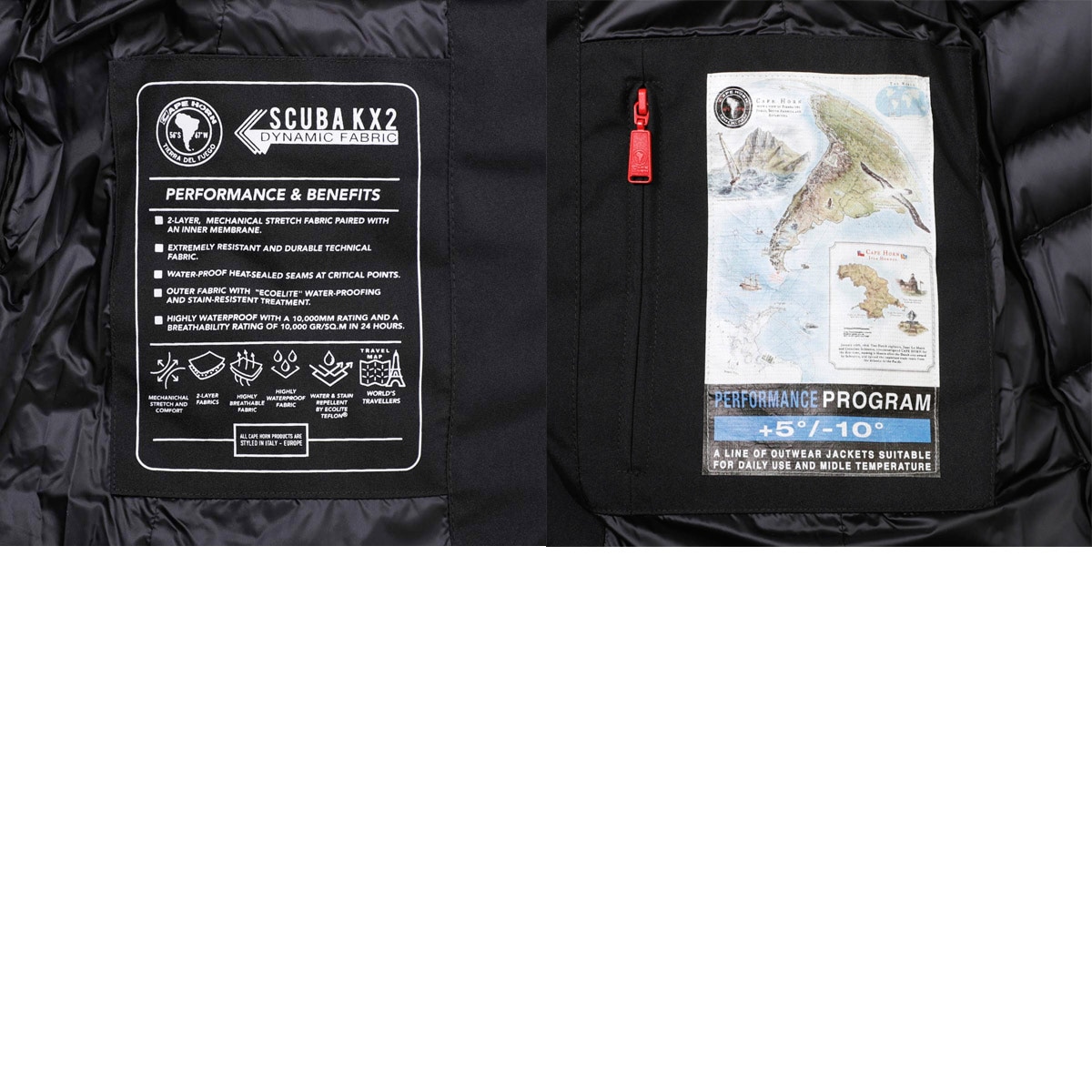 【アウトレット】【ラスト1点】CAPE HORN ケープホーン ダウンジャケット/VICTORIA【大きいサイズあり】 レディース