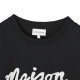 MAISON KITSUNE メゾンキツネ クルーネックTシャツ/MAISON KITSUNE HANDWRITING COMFORT TEE-SHIRT メンズ