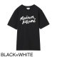 MAISON KITSUNE メゾンキツネ クルーネックTシャツ/MAISON KITSUNE HANDWRITING COMFORT TEE-SHIRT メンズ