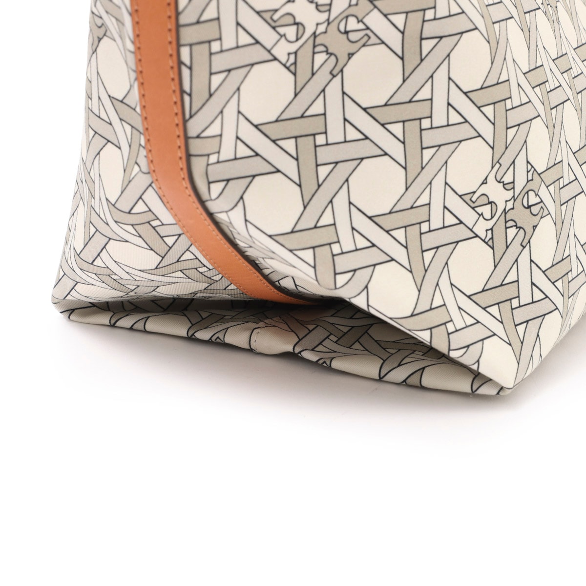 Tory Burch Ella かごバッグ トート ストローレザー イエロー