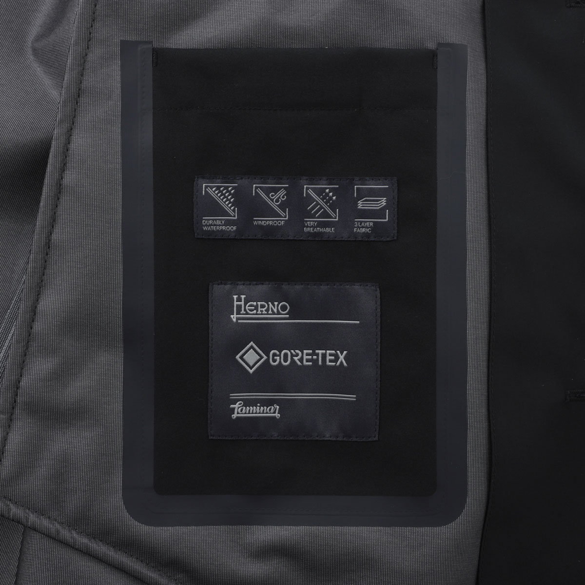 HERNO ヘルノ ステンカラーコート/HERNO LAMINAR GORE-TEX【大きいサイズあり】 メンズ