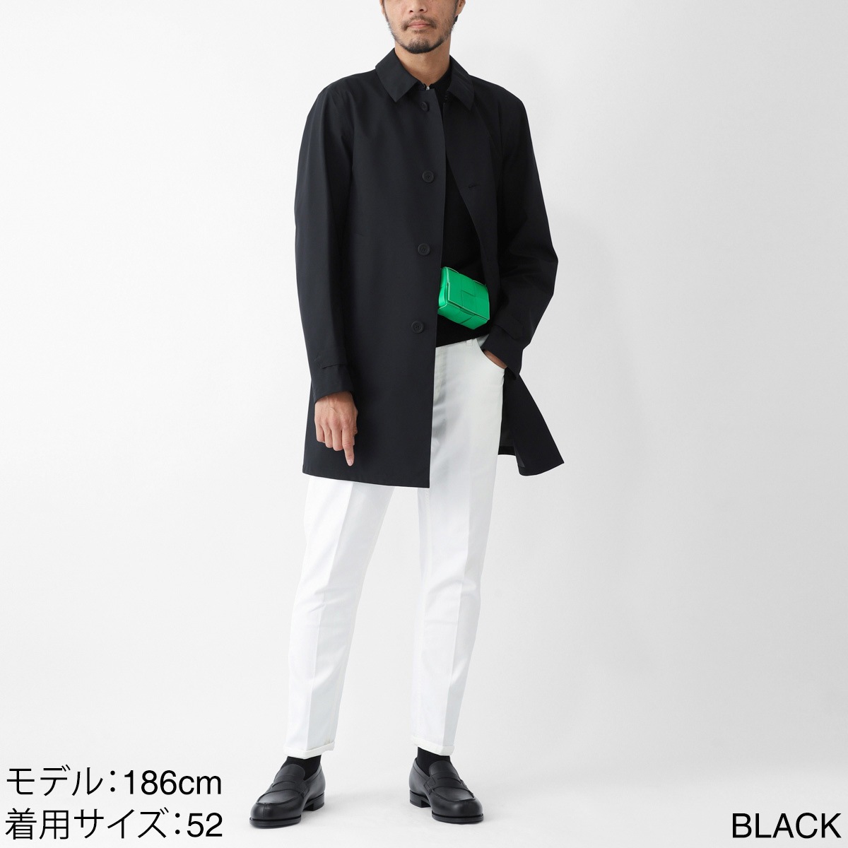HERNO ヘルノ ステンカラーコート/HERNO LAMINAR GORE-TEX【大きい