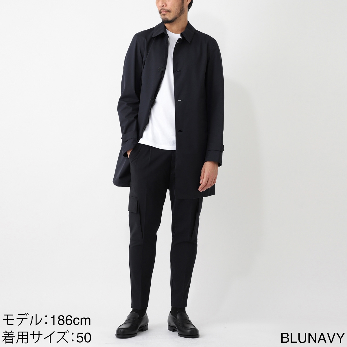 HERNO ヘルノ ステンカラーコート/HERNO LAMINAR GORE-TEX【大きい