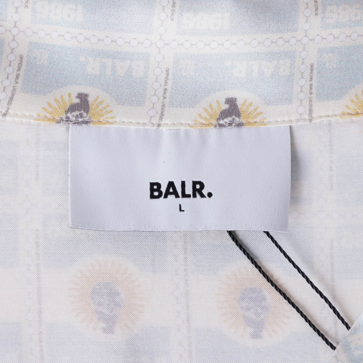 【アウトレット】BALR. ボーラー 半袖シャツ/半袖オープンカラーシャツ/GOTL STAMP BOX SHIRT メンズ