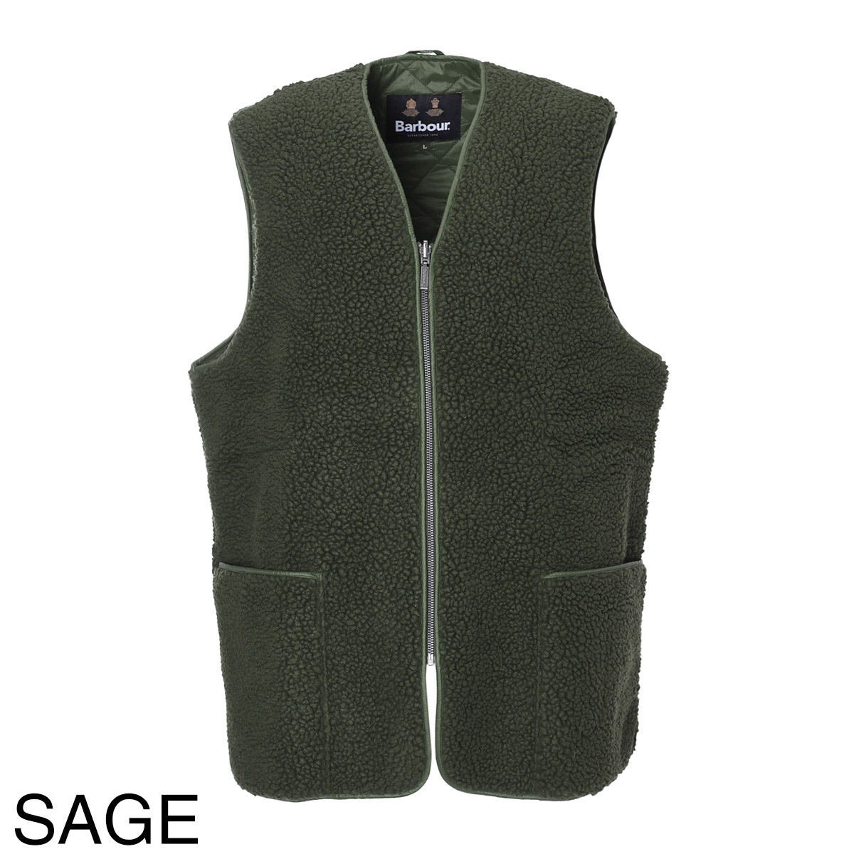 【アウトレット】Barbour バブアー リバーシブル ベスト/ジレ/BARBOUR BERBER LINER メンズ