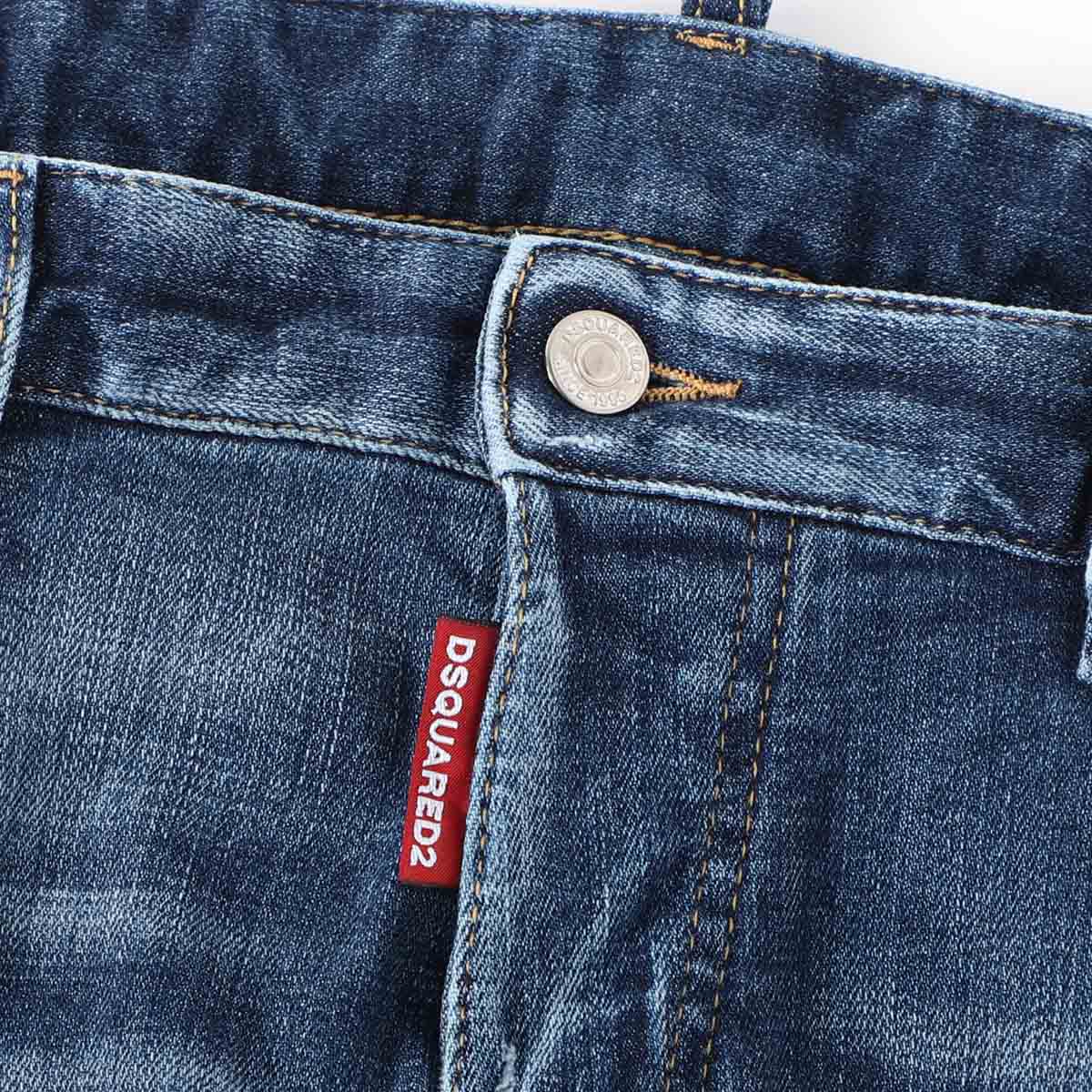 DSQUARED2 ディースクエアード ボタンフライジーンズ/TEDDY JEANS メンズ