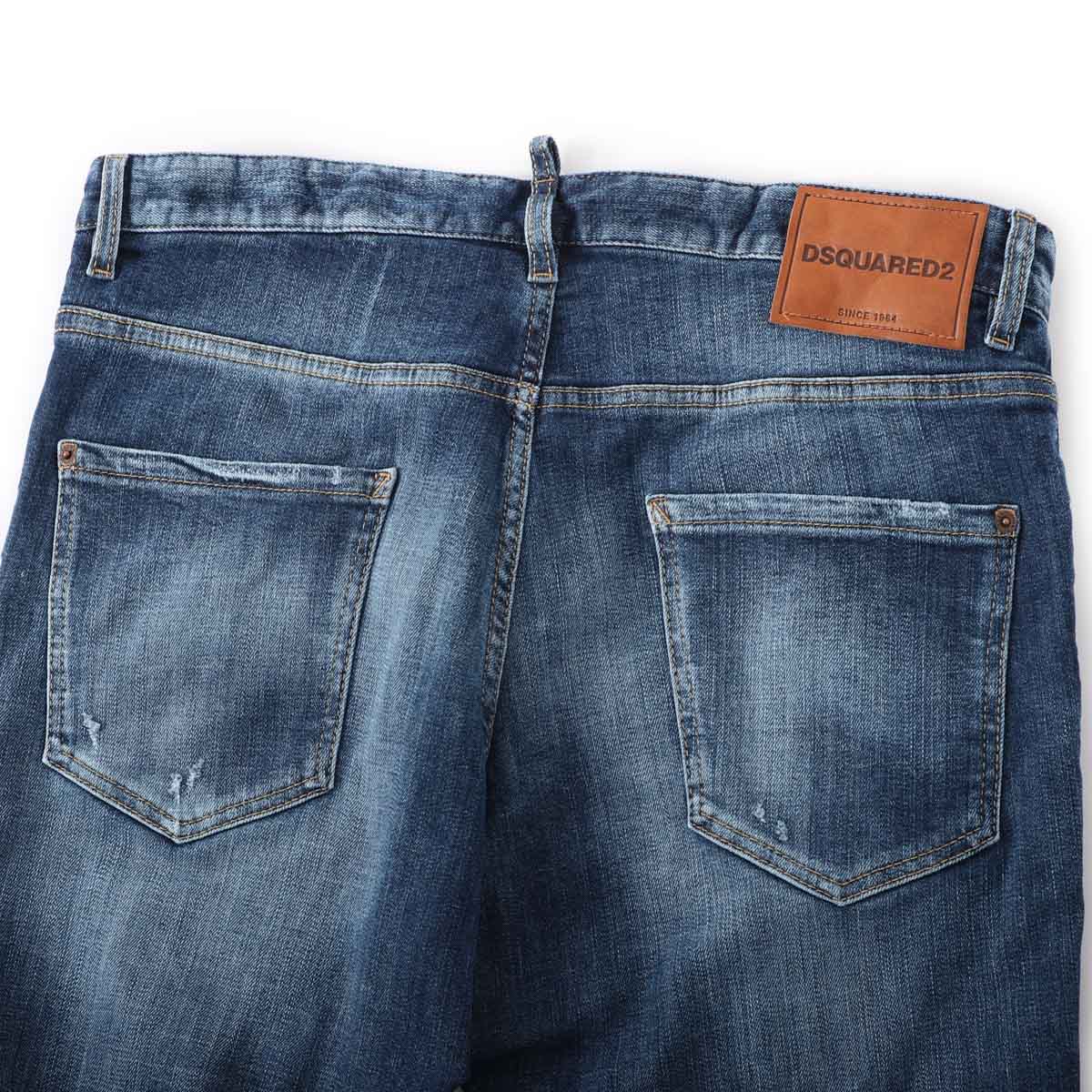 DSQUARED2 ディースクエアード ボタンフライジーンズ/TEDDY JEANS メンズ