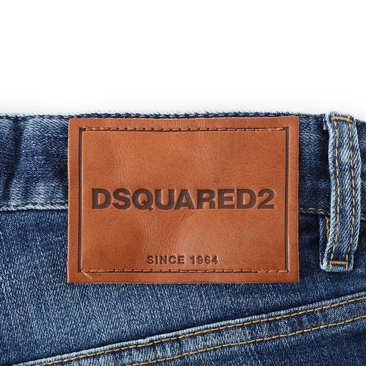 DSQUARED2 ディースクエアード ボタンフライジーンズ/TEDDY JEANS メンズ