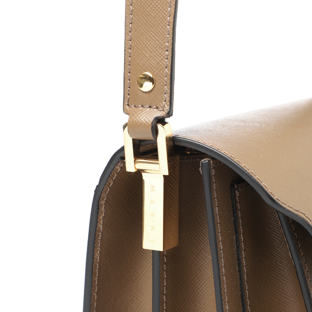 MARNI ショルダー＆クロスボディバッグ ブラウン アウトレット】MARNI マルニ ショルダーバッグ 2WAY/クロス