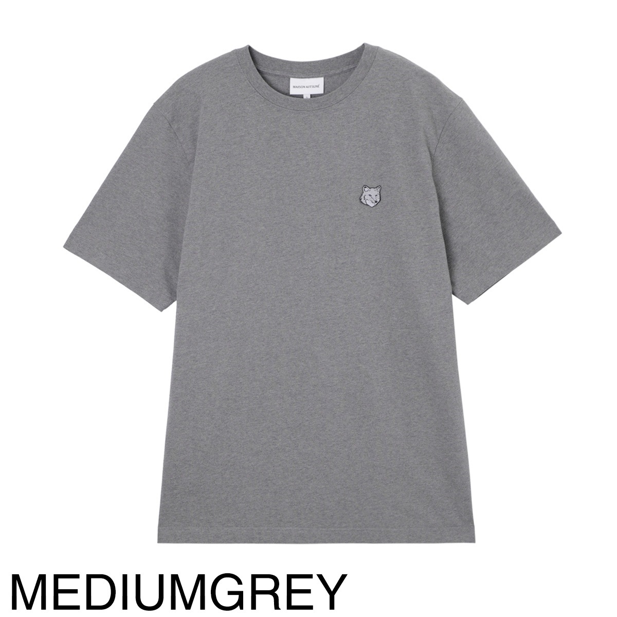 【アウトレット】MAISON KITSUNE メゾンキツネ クルーネックTシャツ/BOLD FOX HEAD PATCH COMFORT TEE SHIRT メンズ