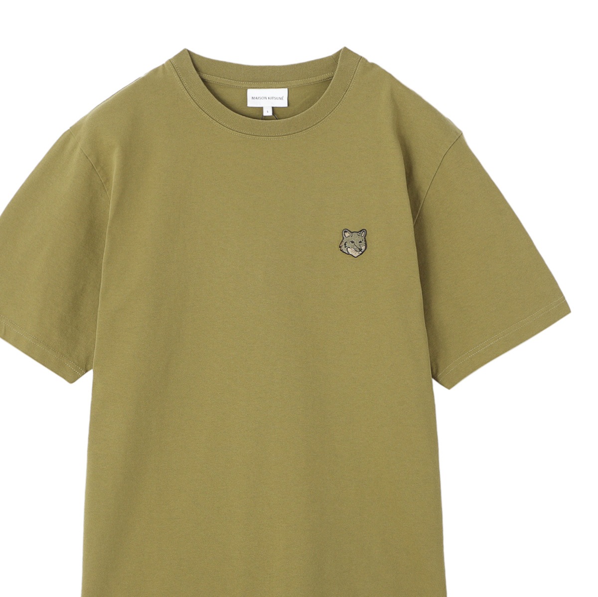 【アウトレット】MAISON KITSUNE メゾンキツネ クルーネックTシャツ/BOLD FOX HEAD PATCH COMFORT TEE SHIRT メンズ