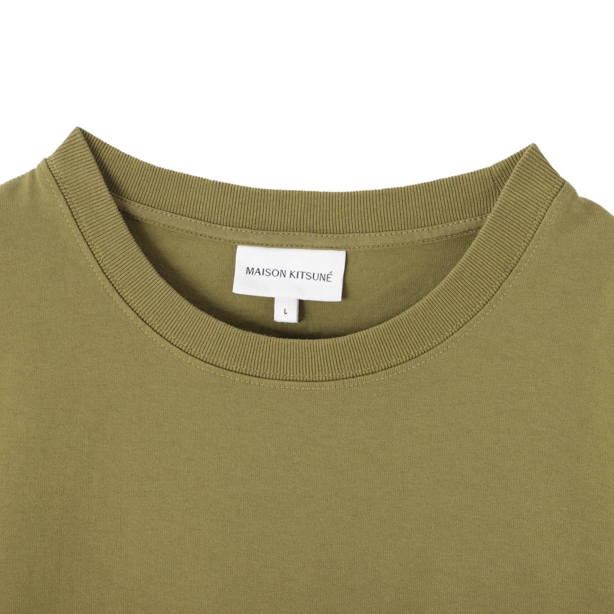 【アウトレット】MAISON KITSUNE メゾンキツネ クルーネックTシャツ/BOLD FOX HEAD PATCH COMFORT TEE SHIRT メンズ