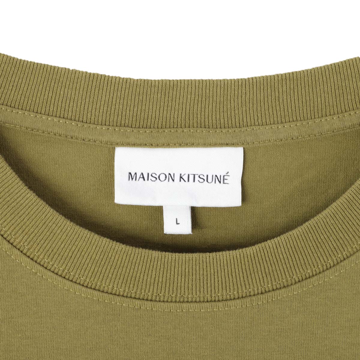 【アウトレット】MAISON KITSUNE メゾンキツネ クルーネックTシャツ/BOLD FOX HEAD PATCH COMFORT TEE SHIRT メンズ