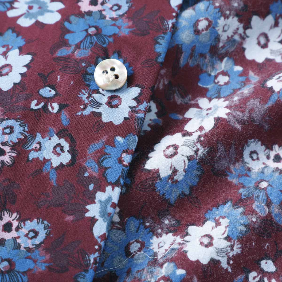 【アウトレット】【ラスト1点】BORRIELLO ボリエッロ ワイドカラーシャツ/MARECHIARO SLIM FIT【大きいサイズあり】 メンズ