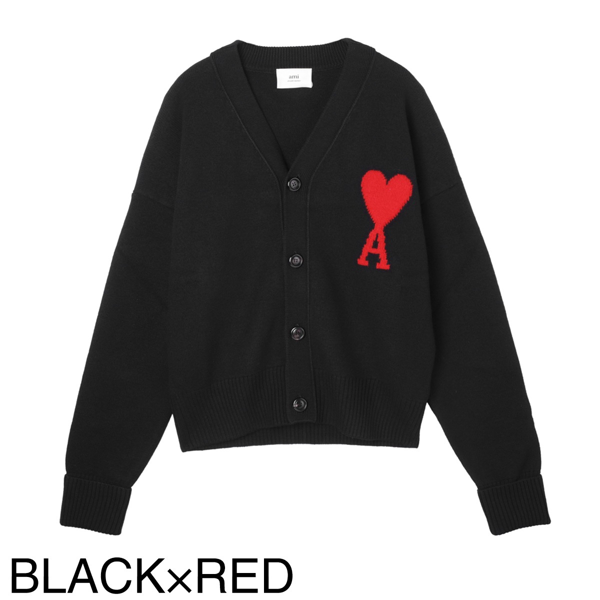 アウトレット】AMI アミ Vネック カーディガン/ADC CARDIGAN メンズ