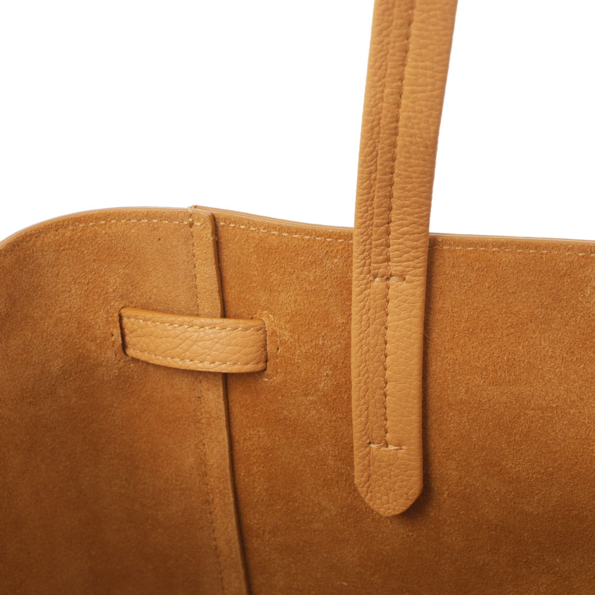 セリーヌ フィービー期 カバ ファントム トートバッグ レザー シボ革 オレンジ CELINE セリーヌ トートバッグ/CABAS PHANTOM SMALL レディース