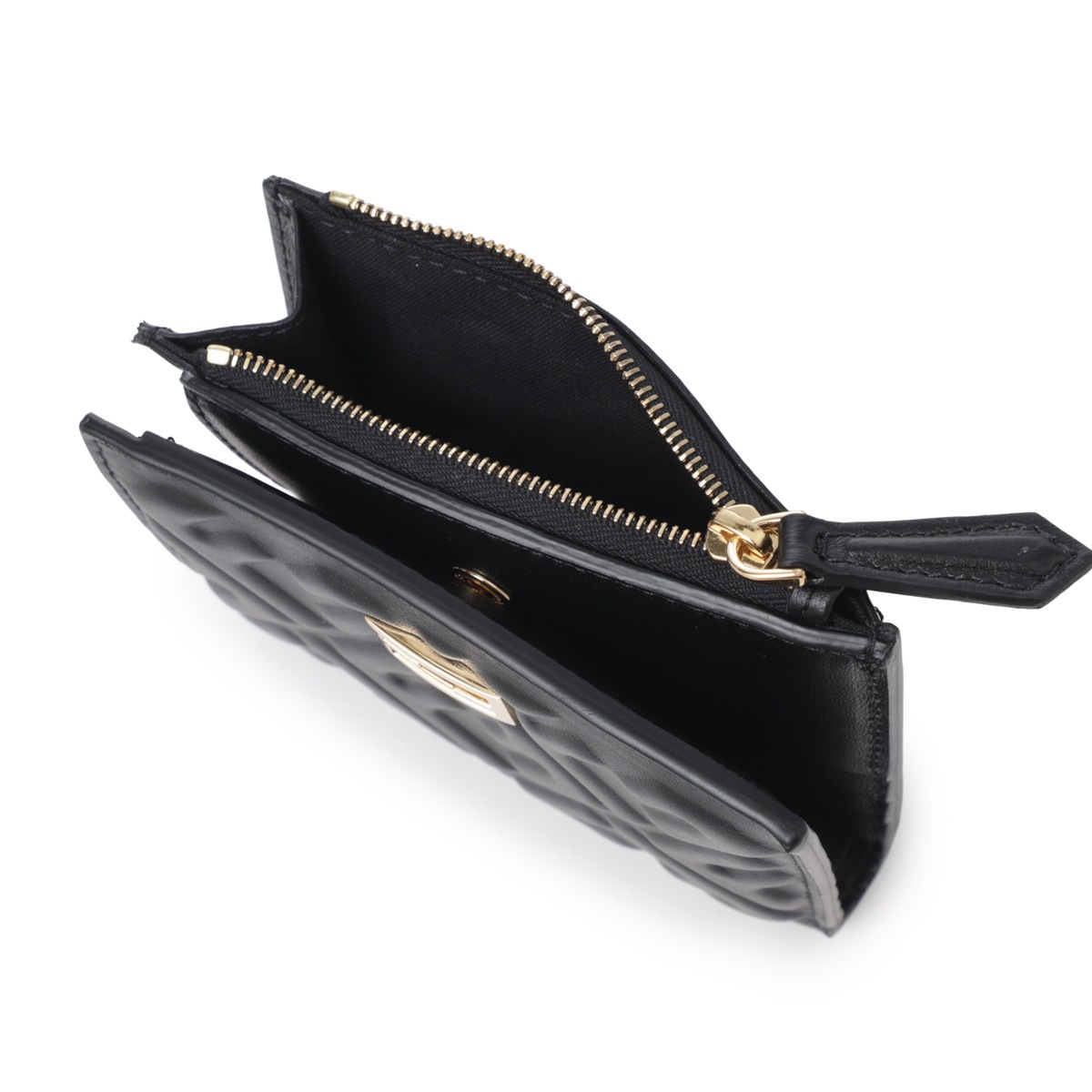 FENDI フェンディ 2つ折り財布 小銭入れ付き/コンパクトウォレット/SLIM BAGUETTE WALLET SMALL レディース