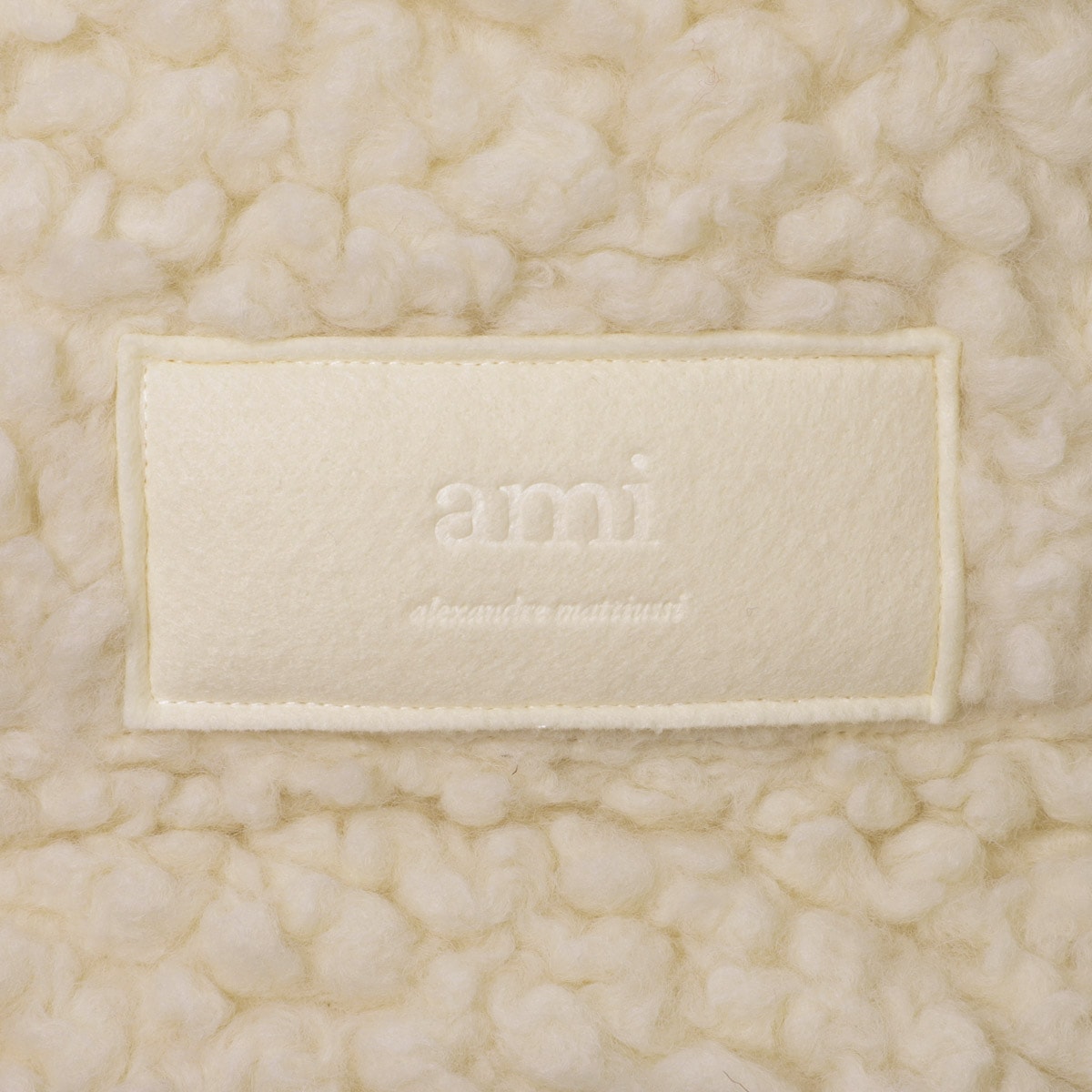 アウトレット】AMI アミ アノラック/ボアジャケット/HOODED JACKET