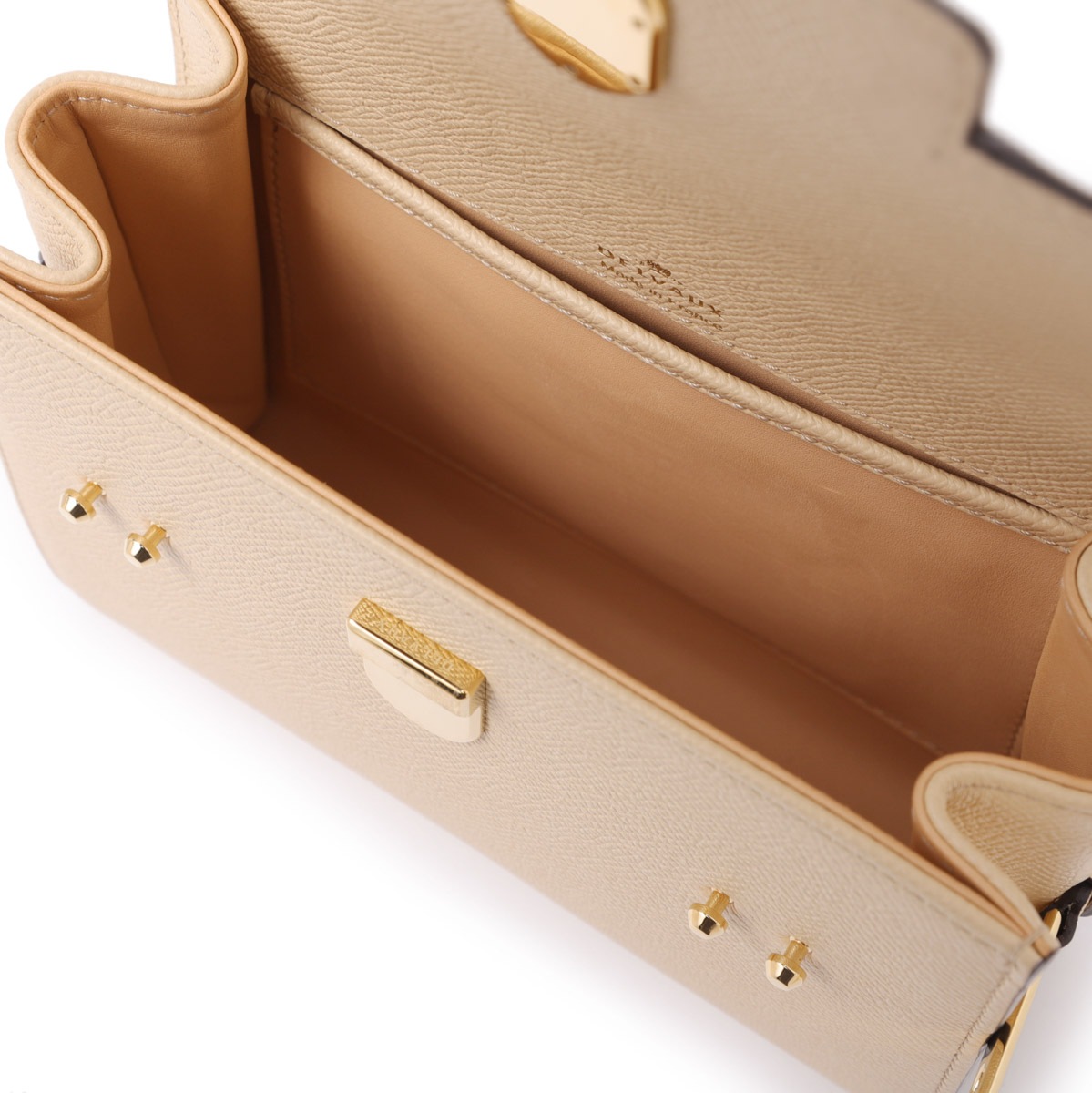 DELVAUX デルヴォー ハンドバッグ 2WAY/ショルダーバッグ/TEMPETE SMALL ALPINA CALF レディース