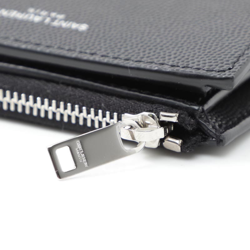 SAINT LAURENT サンローラン 2つ折り財布 小銭入れ付き