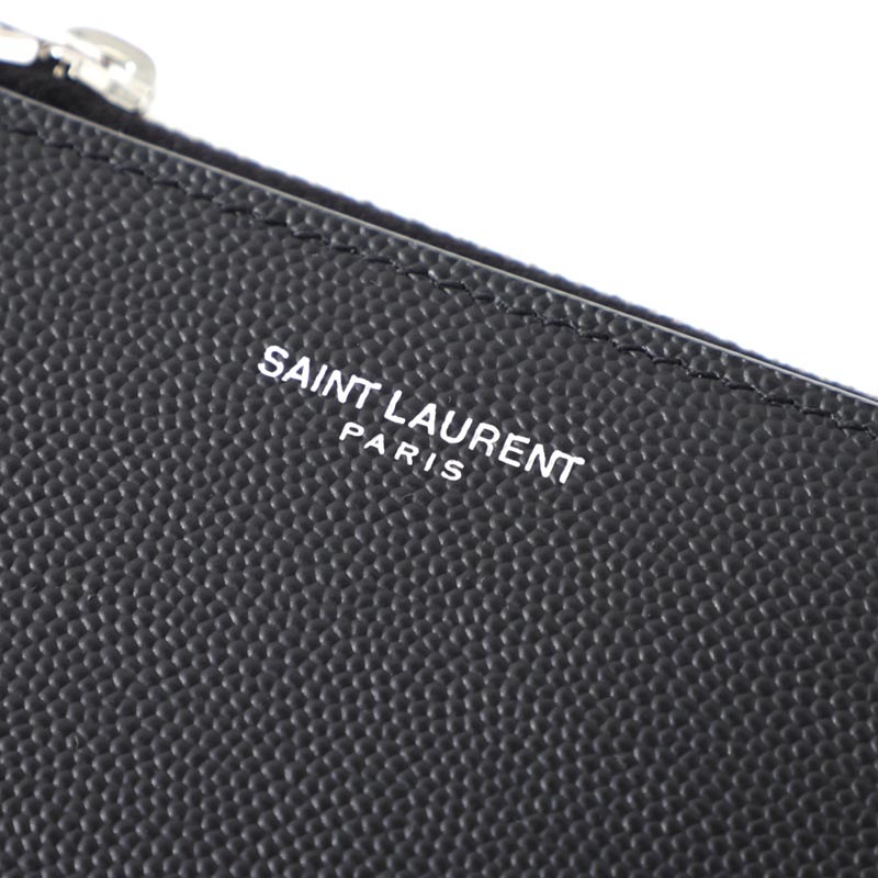 SAINT LAURENT サンローラン 2つ折り財布 小銭入れ付き/コンパクト