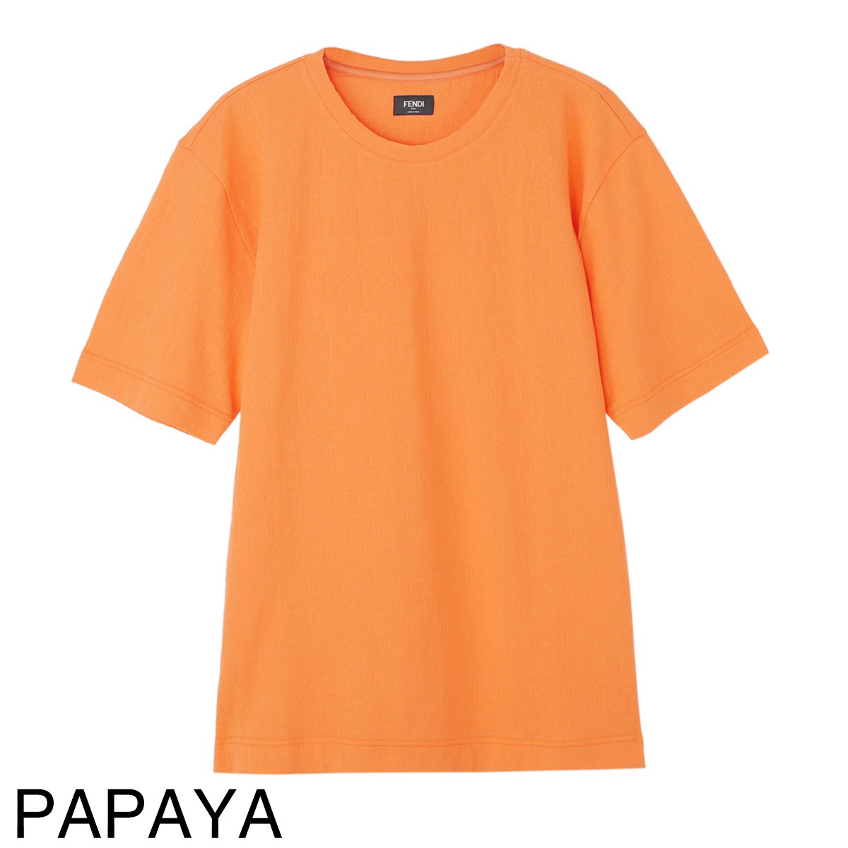 FENDI★メッシュスリーブクルーネックTシャツ ネイビー★送関込 FENDI☆メッシュスリーブクルーネックTシャツ ネイビー☆送関込