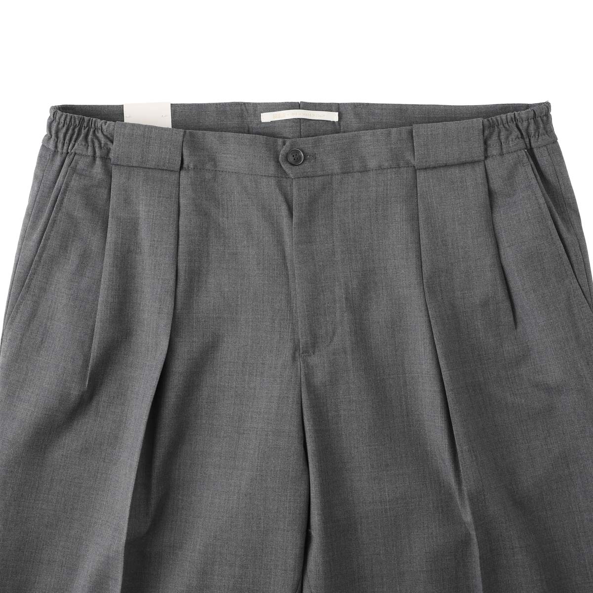 BRIGLIA 1949 ブリリア ツープリーツ スラックス/ウールパンツ