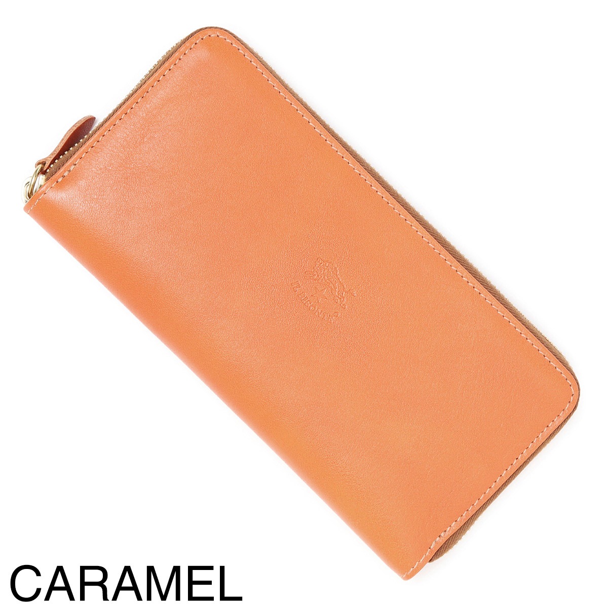 【アウトレット】IL BISONTE イルビゾンテ ラウンドファスナー長財布 小銭入れ付き/SZW046 AMETISTA レディース