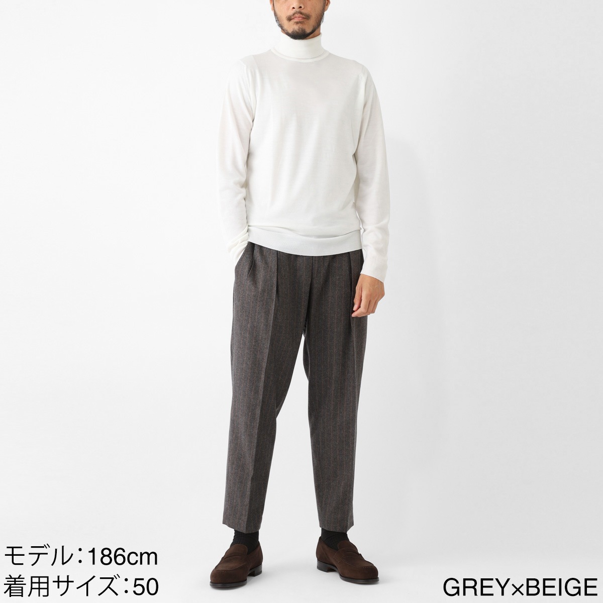 【美品】BRIGLIA 1949/2プリーツ/グルカパンツ 美品】BRIGLIA 1949/2プリーツ/グルカパンツ BRIGLIA 1949