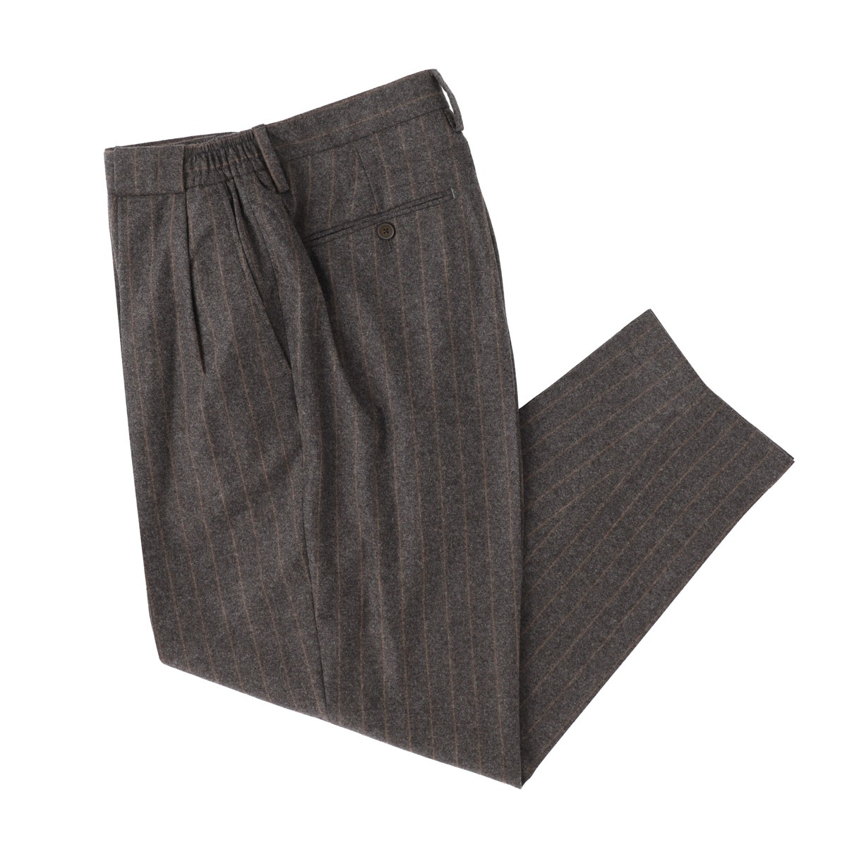 BRIGLIA 1949 ブリリア ツープリーツ スラックス/ウールパンツ