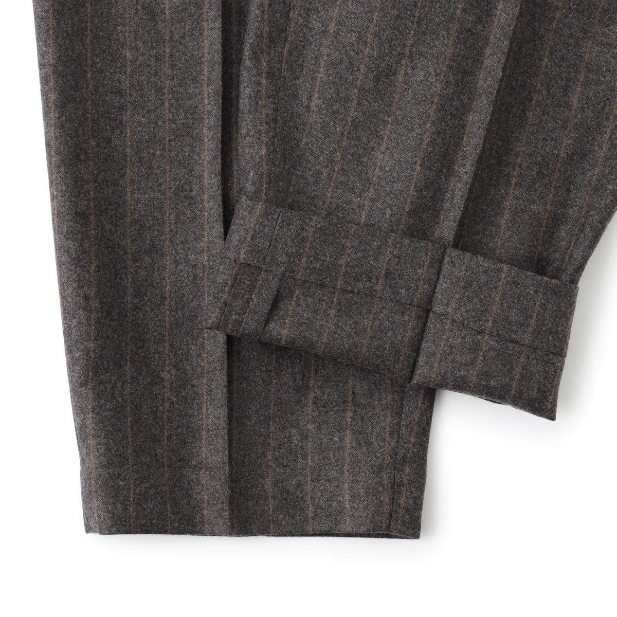 BRIGLIA 1949 ブリリア ツープリーツ スラックス/ウールパンツ