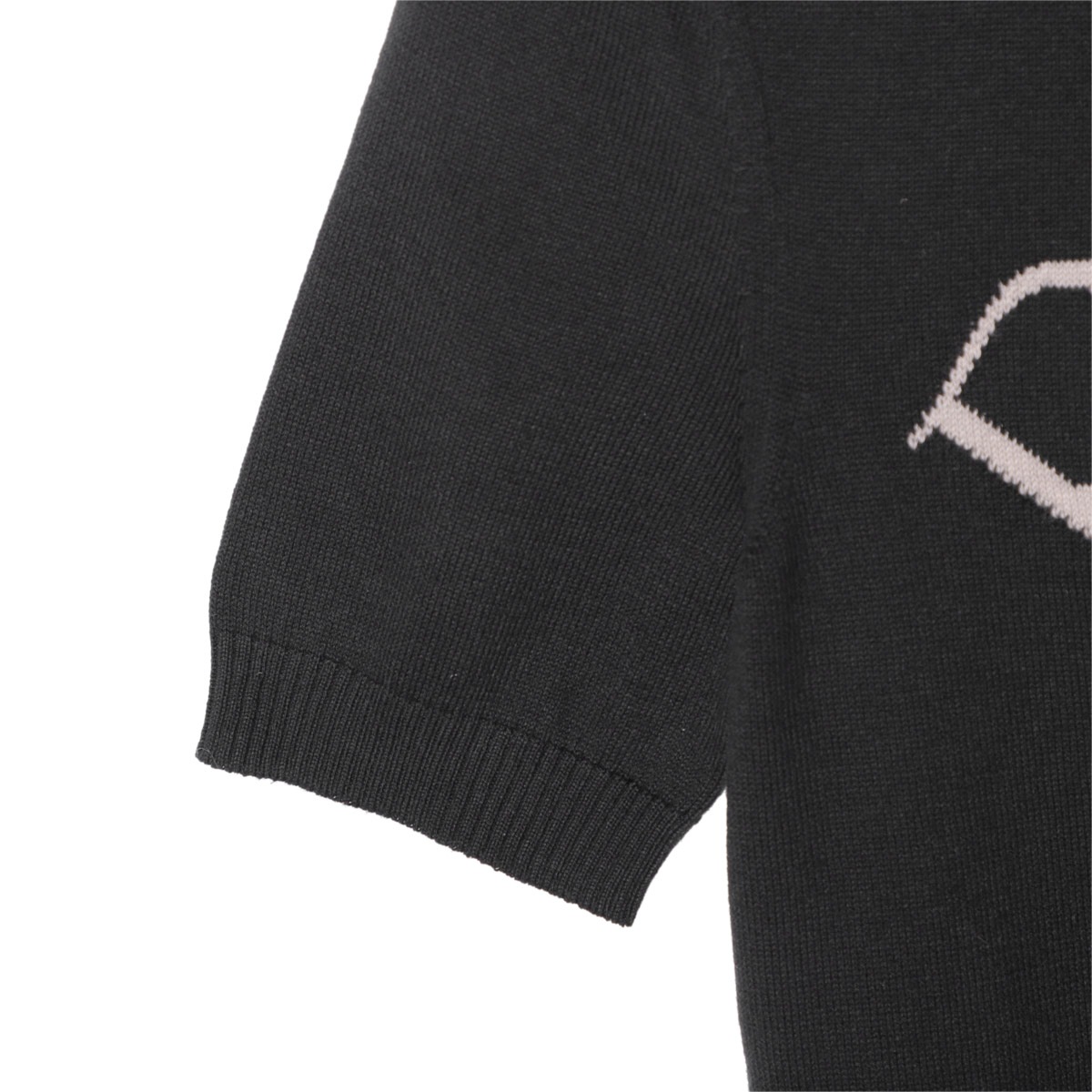 Patou パトゥ 半袖クルーネックニット/ECO FRIENDLY COTTON BLEND