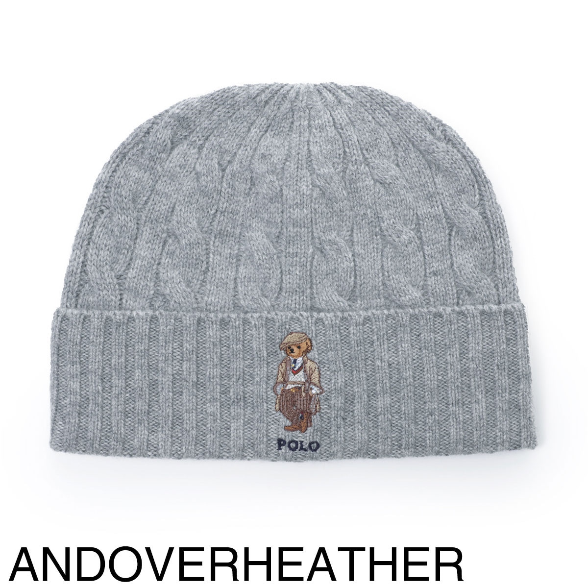 POLO RALPH LAUREN ポロラルフローレン ニットキャップ/ビーニー/CHARLES BEAR CABLE BEANIE