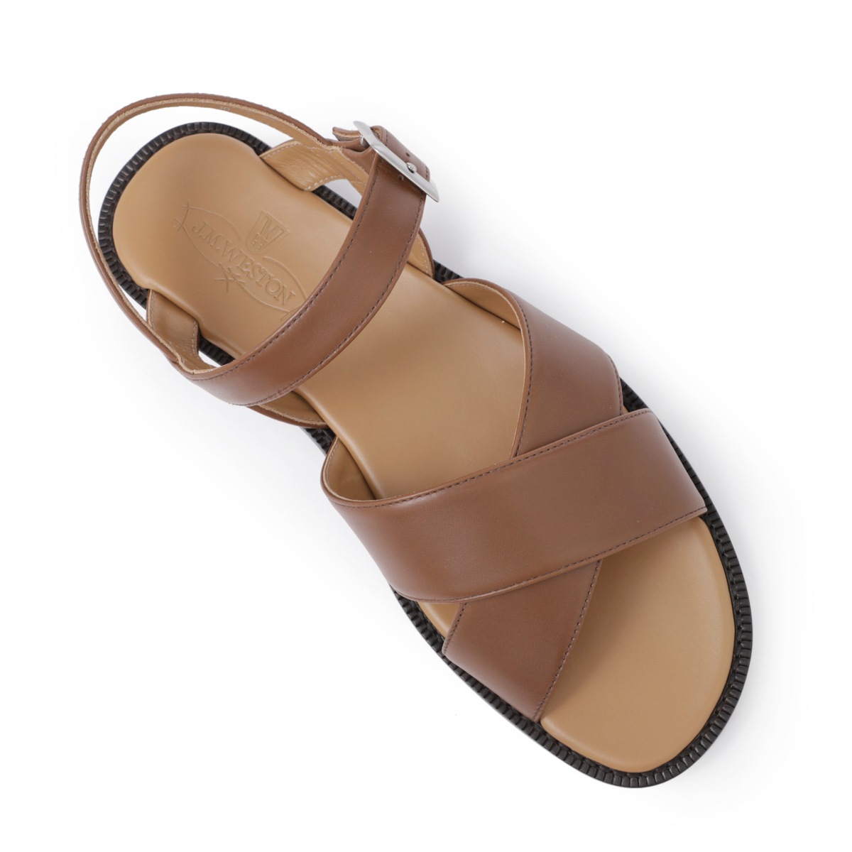 【アウトレット】J.M. WESTON ジェイエムウエストン サンダル/DOUBLE V SANDAL #946【大きいサイズあり】 メンズ